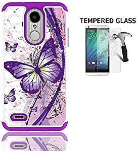 Best tempered glass and case for lg rebel