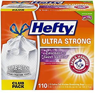 Best glad odorshield tall kitchen drawstring trash bags