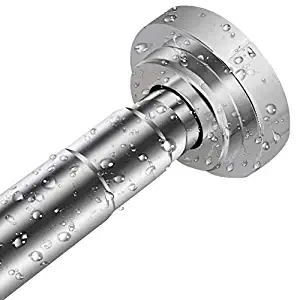 Best no drill curved shower curtain rod