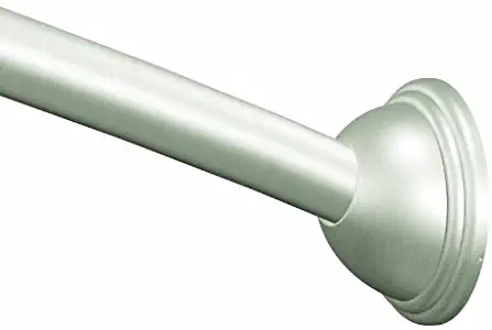 Best no drill curved shower curtain rod