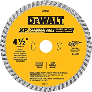 Best cutting stone tiles with an angle grinder
