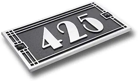 Best craftsman style address numbers