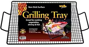 Vegetable Grilling Tray 1 X Non-stick Grilling Tray (Great for Vegetables, Shrimp & Fish)