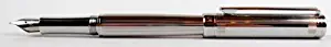 Sheaffer Intensity Fluted Chrome Fountain Pen (9238-0)