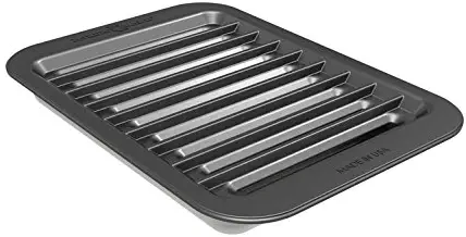 Nordic Ware Compact Cast Grill & Sear, Small, Black