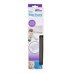 Kidkusion Clear Edge Guard | Table and Edge Bumpers | Clear | 6'