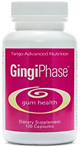 GingiPhase Advanced Dental Supplement: All-Natural Herbal Periodontal Support Formula for Healthy Gums, Teeth, and Jaw Circulation