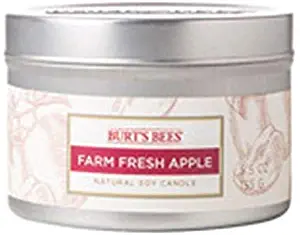 Blyth Home Scents International 115759 5.5 Oz Burt'S Bees Farm Fresh Apple Candle Tin