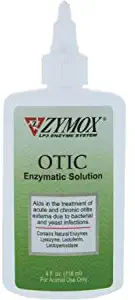 Zymox Otic Enzymatic Pet Ear Treatment without Hydrocortisone