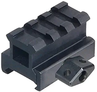 UTG Med-pro Compact Riser Mount, 0.83" High, 3 Slots