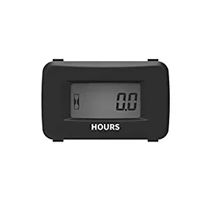 Runleader Digital Hour Meter for Lawn Mower Generator Motocycle Farm Tractor Marine Compressor ATV outboards Chainsaw and other AC/DC Power Devices