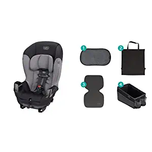 Evenflo Sonus Convertible Car Seat, Charcoal Sky with Car Seat Accessory Kit