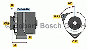 Bosch 0120488103 Alternator