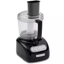 KitchenAid Food Processor RKFP710OB, 7-Cup, Onyx Black, (Certified Refurbished)