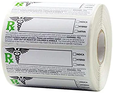 Generic Medical Compliant Identification Labels - 1,000pc Sticker Roll – 3”x1”