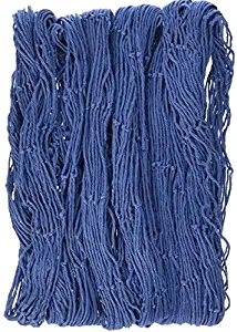 Nautical Decorative Blue Fish Netting - 4' x 12' (2-Pack)