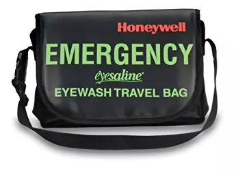Honeywell Sterile Saline Eye Wash Solution Personal Travel Bag