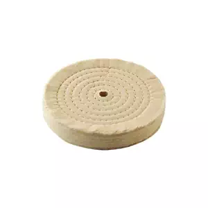 Enkay - Extra Thick Spiral Sewn Buffing Wheel, 6 (80 Play) (2-Pack)