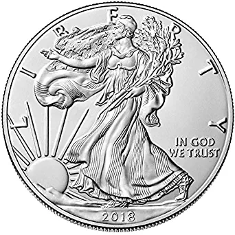 2018 1 Ounce American Silver Eagle .999 Fine Silver with Our Certificate of Authenticity