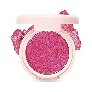 ETUDE HOUSE [Blossom Picnic] Air Mousse Eyes (#RD301 Blooming Red) | Metal Glitter Eyeshadow That Gives Out a Dazzling Sparkle Effect with Different Types of Pearls | K-beauty