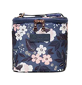 Sarah Wells Cold Gold Breastmilk Cooler Bag with Ice Pack (Le Floral)
