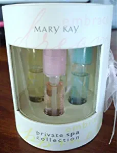 Mary Kay Private Spa Mini Fragrance Collection ~ 4 REFILLABLE Scents! ~ Dreams, Today, Harmony & Happiness .08 oz each!