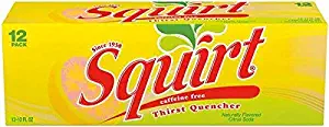 Squirt Soda, 12 oz Can (Pack of 24)