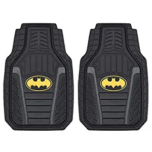 Armored Batmobile Liners - Premium Batman Car Floor Mats for Auto Truck SUV - Deep Molded All Weather Protection