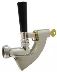Standard Chrome Tap Beer Faucet Lock - No Flow Until You Say So!