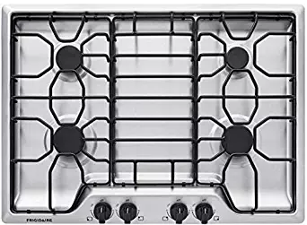 Frigidaire 30" Stainless Steel 4 Burner Gas Cooktop FFGC3012TS
