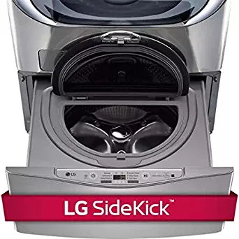 LG WD100CV 1.0 Cu. Ft. Graphite SideKick Pedestal Washer