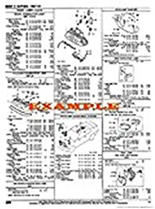 Collision Repair Sheets Compatible with 1987-1989 ALFA Romeo Milano