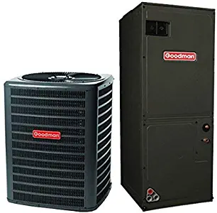 Goodman 3 Ton 14 Seer Heat Pump System with Multi Position Air Handler