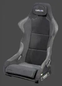 NRG Fixed Back Sport Bucket Seat - FRP Fiber Glass - Large - Part # FRP-300