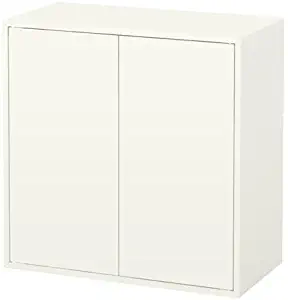 IKEA Cabinet with 2 Doors and Shelf, White 628.111129.226