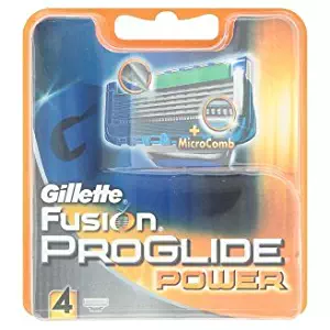 New_Men blade,Gillette Fusion Proglide Power Blade 4pcs_Aunglo shop.