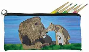 Salvador Kitti Small Pencil Bag (Lion - A Father's Pride)