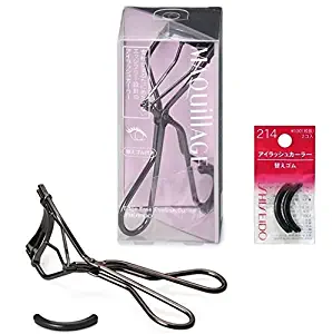 Shiseido Maquillage Edge Free Eyelash Curler & Refill Set (Made in Japan)