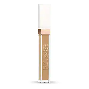 Flower Beauty Light Illusion Full Coverage Concealer- Diffuse Dark Under Eye Circles, Weightless Formula, Crease Proof Makeup (Deep)