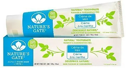 Nature's Gate Natural Toothpaste, Creme de Mint 6 oz