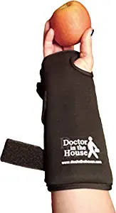 Miracle Splint Wrist and Hand Brace for Carpal Tunnel (Right Standard) by Doctor in the House, Ease/Relieve Pain and Stiffness-Heat, Support, Wrist Pain, Tennis Elbow, Custom Molds, Doctor Developed