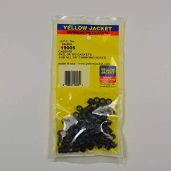 Yellow Jacket 19005 CH20 for 1/4" Hose (Pack of 100)