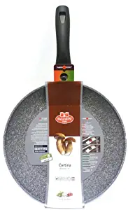 Ballarini: Non-stick Coating Frying Pan with Thermopoint, 26 Cm (10.25 Inch) - Cortina Granitium Line [ Italian Import ]