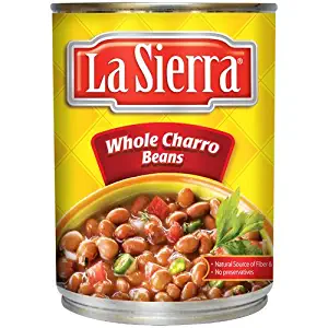 La Sierra Beans 15-19oz Can (Pack of 6) Select Flavor Below (Whole Charro Beans 19oz)