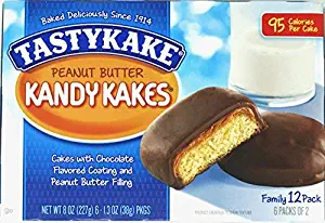 Tastykake Peanut Butter Kandy Kakes - Four Family Packs