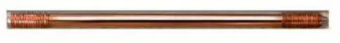 Erico Products 615880UPC Bonded Ground Rod, 5/8-Inch by 8-Feet