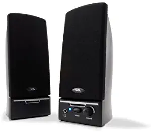 Cyber Acoustics CA-2012 2.0 Desktop PC computer speakers,Grey