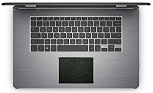 BingoBuy 5-Pack Matte Black Touchpad Trackpad Decal Sticker Skin Cover Protector for Dell inspiron 15-7000 Series (Model 15-7558,15-7568)