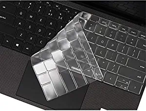 Leze - Ultra Thin Keyboard Cover Compatible with Dell XPS 13 9300 Touch-Screen Laptop - TPU