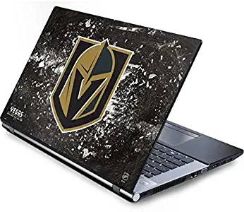 Skinit Decal Laptop Skin for Generic 17in Laptop (15.2in X 9.9in) - Officially Licensed NHL Vegas Golden Knights Frozen Design